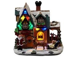 Imagem do produto vila natal com luz 19x13x17.5c 19x13x17.5cm