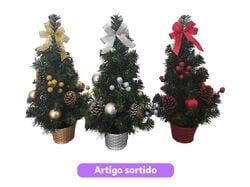 árvore natal decorada decorada 45cm product image