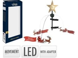 Imagem do produto topo árvore luz movimento 51cm