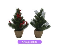 árvore de natal actuel dec rena/estrela 30cm product image