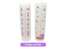 Imagem do produto vela pilar actuel advento d6x22cm sw