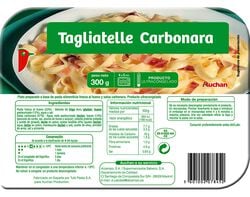Imagem do produto tagliatelle auchan carbonara 350g