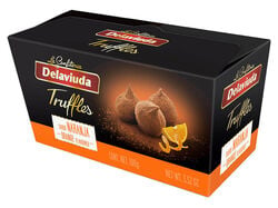 Imagem do produto trufas delaviuda cacao laranja 100g