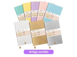 Imagem do produto agenda diaria 2024 mitos chic papel marfim cores sortidas