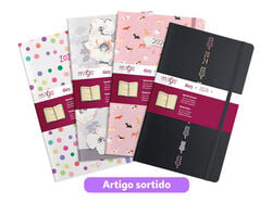 Imagem do produto agenda semanal 2024 mitos papel marfim 13x21cm modelos sortidos
