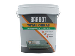 Imagem do produto total obras barbot paredes e tetos mate br 5l