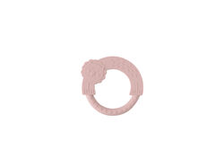 Imagem do produto anel dentição interbaby silicone rosa
