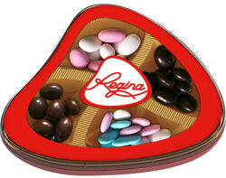 Imagem do produto amêndoas regina sortido tipo francês belga leite noir pvc 170g