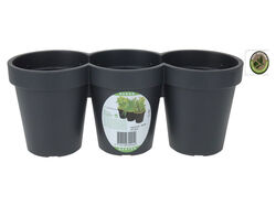 vasos plástico . antracite 15x39x13 product image