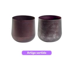 vaso em metal garden star 14.5cm modelos sortidos product image