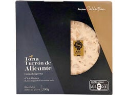 Imagem do produto torta de torrão auchan gourmet alicante cat suprema 200g