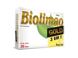 Imagem do produto suplemento biolimão gold 60 capsulas
