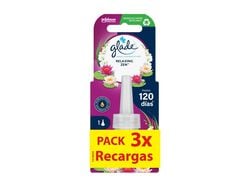 Imagem do produto ambientador eléctrico recarga glade relaxing zen 3x20ml