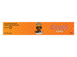 Imagem do produto cápsulas café delta q ginga intensidade 12 10 un