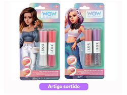 Imagem do produto verniz duplo com glitter wow generation cores sortidas