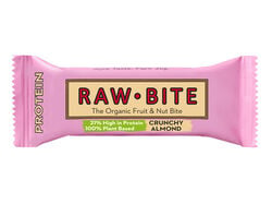 Imagem do produto barra bio raw bite proteína amêndoa crocante 45g