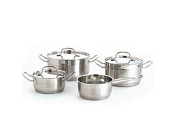 trem azzero 4 peças quid aço inox com 14cm 20cm e 24cm product image