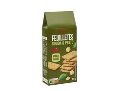 Imagem do produto aperitivo folhado auchan gouda e pesto 75g