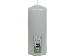 Imagem do produto vela pilar actuel cinza 18 cm