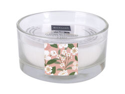 vela aromática actuel vidro flores brancas product image