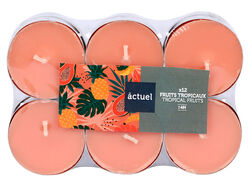 Imagem do produto tealights aromático actuel set 12 frutos tropicais