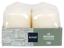 Imagem do produto vela pilar mini actuel set 4 marfim