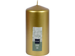 Imagem do produto vela pilar actuel dourado