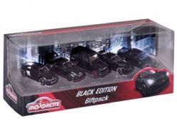 veiculos giftpack majorette preto pack 5 unidades product image