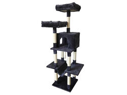 árvore para gatos 6 níveis 150cm cinza product image