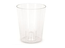 vaso para orquidea in&out transparente 14x16cm product image