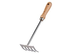 Imagem do produto ancinho gardenstar 32cm cabo madeira