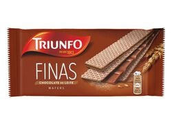 Imagem do produto waffers triunfo finas chocolate leite 92 g