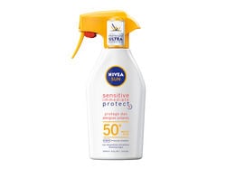 Imagem do produto anti alergias protetor solar spray fp50+ xl protect & sensitive nivea sun 300 ml
