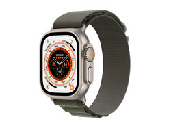 Imagem do produto apple watch ultra gps + cellular 49mm titanium green- small
