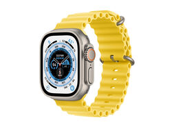 Imagem do produto apple watch ultra gps + cellular 49mm titanium yellow