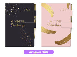 Imagem do produto agenda 2023 do art com separadores e caneta artigo sortido