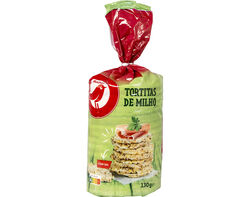 Imagem do produto tortitas auchan milho com sal 130g