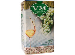 Imagem do produto vinho branco vm tetra brik 1l