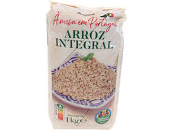 arroz integral auchan à mesa em portugal 1kg product image
