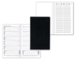 Imagem do produto agenda semanal 2023 pvc firmo preto 9x15cm