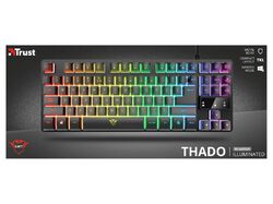 Imagem do produto teclado gaming trust gxt833 thado