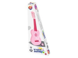 Imagem do produto a minha primeira guitarra one two fun cor de rosa 53.4cm