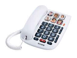Imagem do produto telefone com fios alcatel senior tmax10 branco