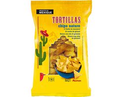 Imagem do produto tortillas auchan natura em óleo girassol 400g