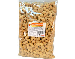 Imagem do produto amendoim com casca torrado auchan 1kg