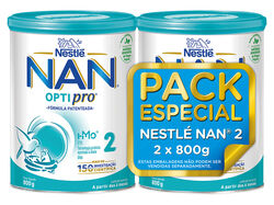 Imagem do produto leite nan 2 2x800 g pack especial