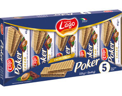 Imagem do produto wafers elledi poker cacau 5un