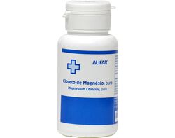 Imagem do produto suplemento alifar cloreto magnesio puro 100g