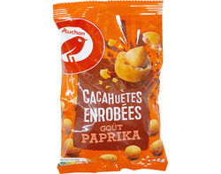 Imagem do produto amendoins cobertos auchan com aroma a paprica 125 g
