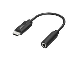 Imagem do produto adaptador usb-c hama jack 3.5mm 15cms 00200318